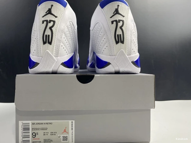 Comfortable air jordan 14 1460 royal” 487471- “hyper 0526